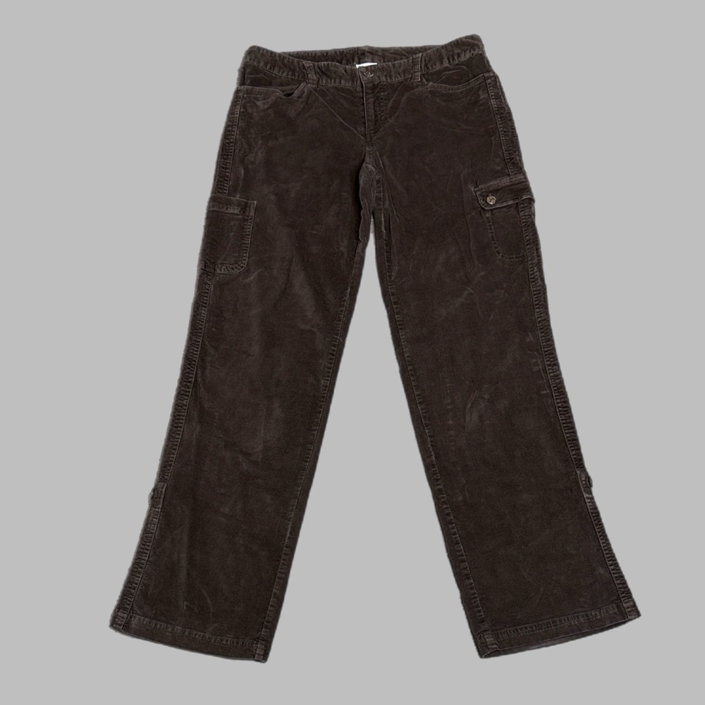 Columbia Women’s Vintage Mid-Rise Corduroy Straight Leg Pants Brown Sz 8